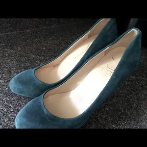 Ivanka Trump Suede Heels - Worn Once!